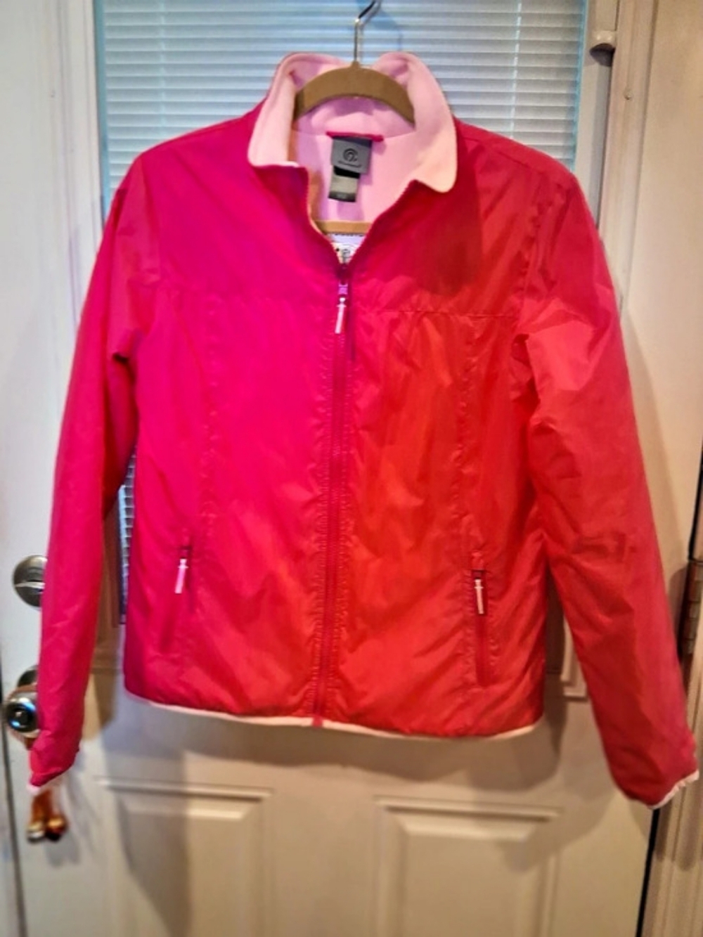 sku167 Columbia 3-in-1 Discovery Jacket Pink Jacket Size XL Like New